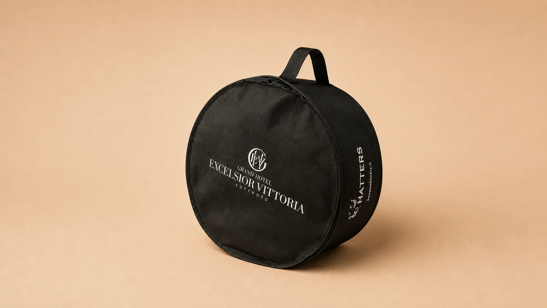 PanamaHatters travel case for a Panama hat