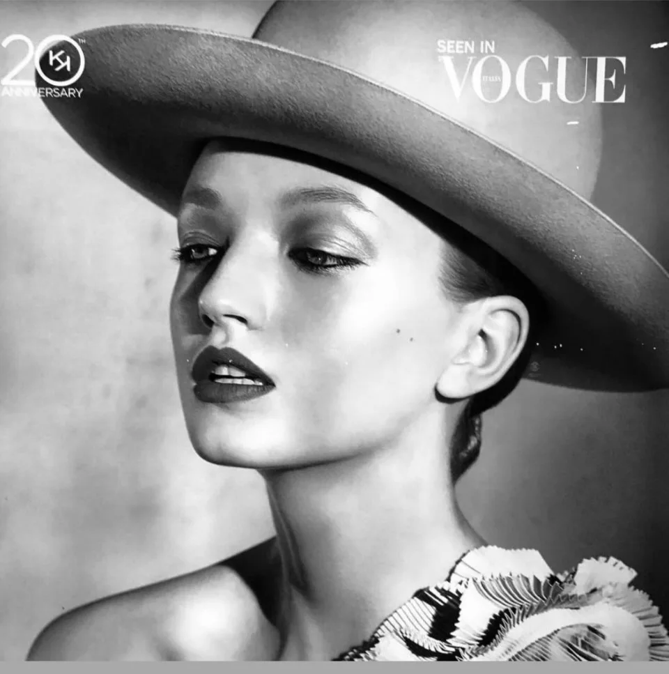 Vogue 20th Anniversary featuring PanamaHatters