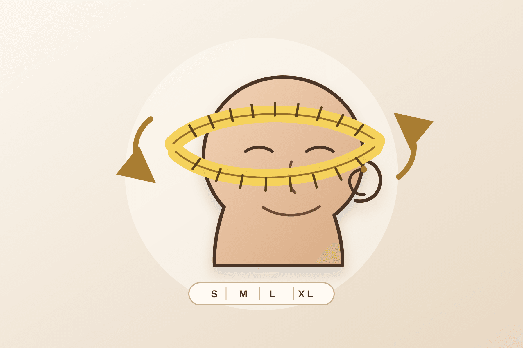 PanamaHatters hat size measuring guide