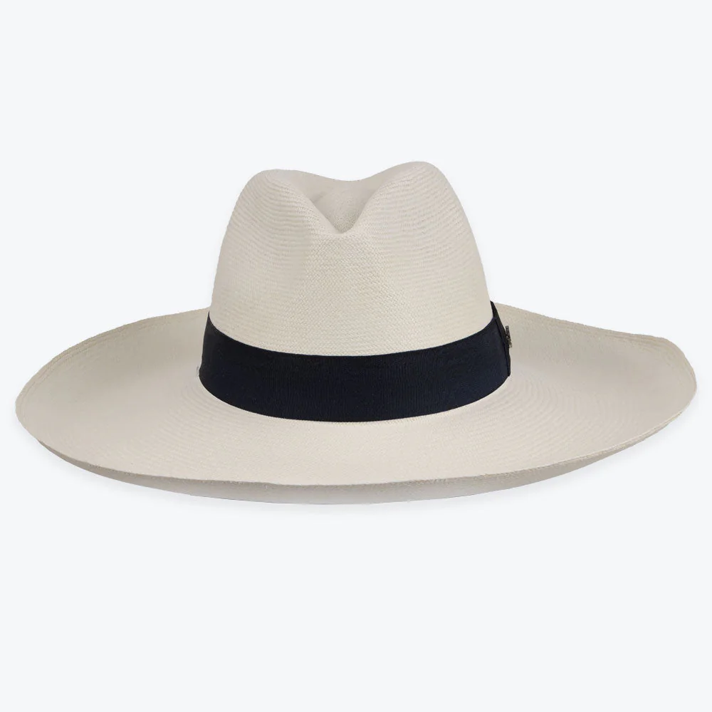 Saint-Tropez Large Brim Black Tie