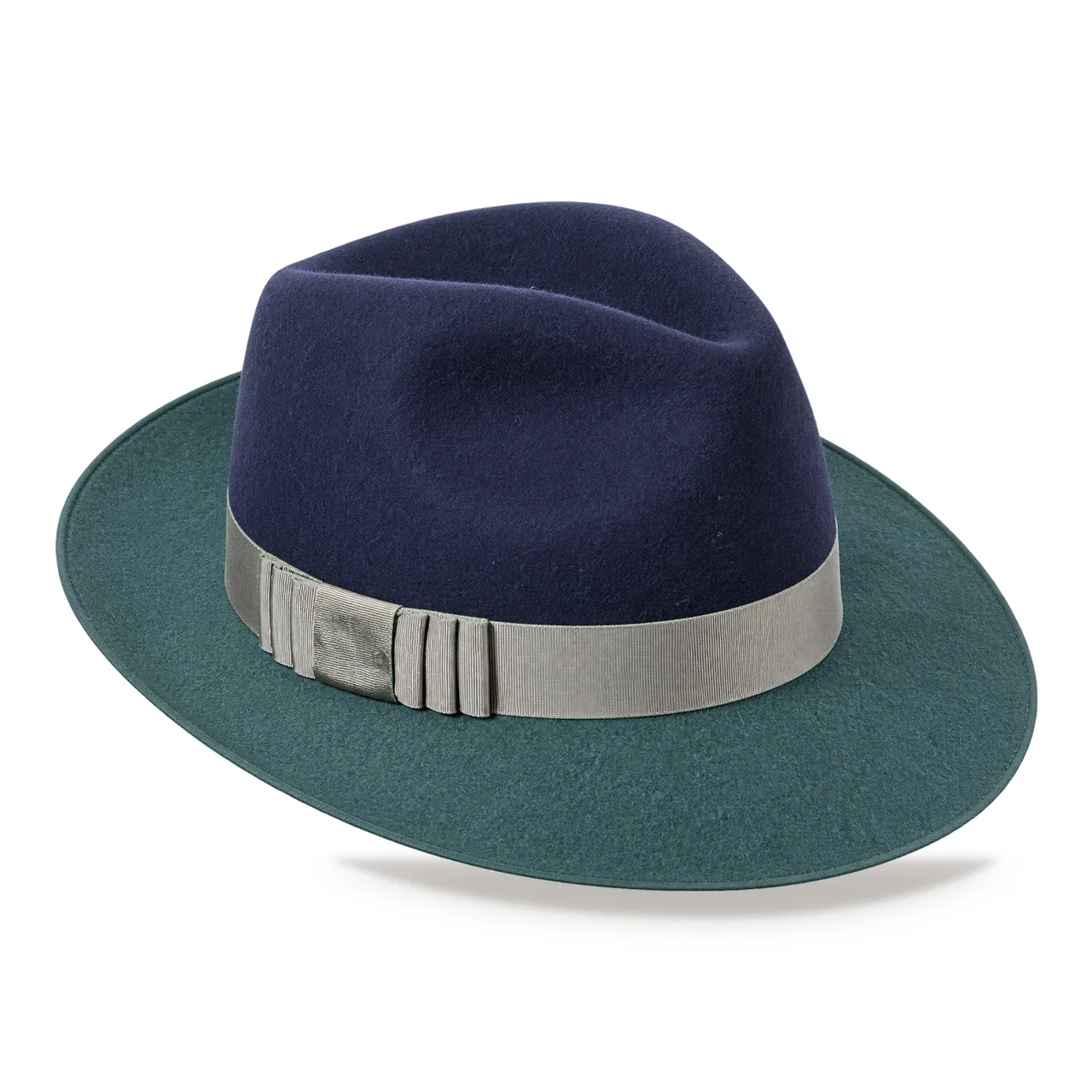 Gstaad Bicolor Navy Merino