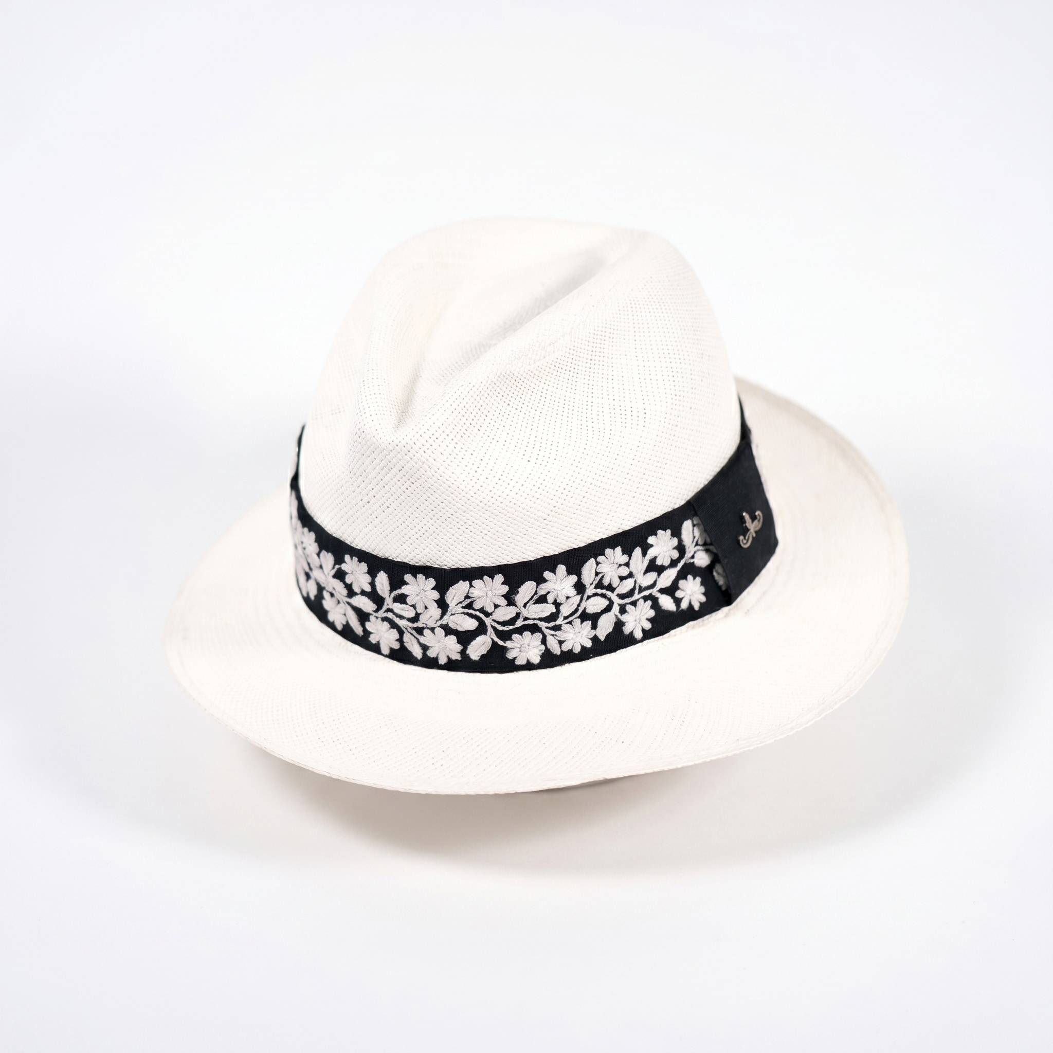 Capri Soft Classic Black Tie. soft Panama; colors: white, black; source image reviewed in visual-sheet-11 item 210