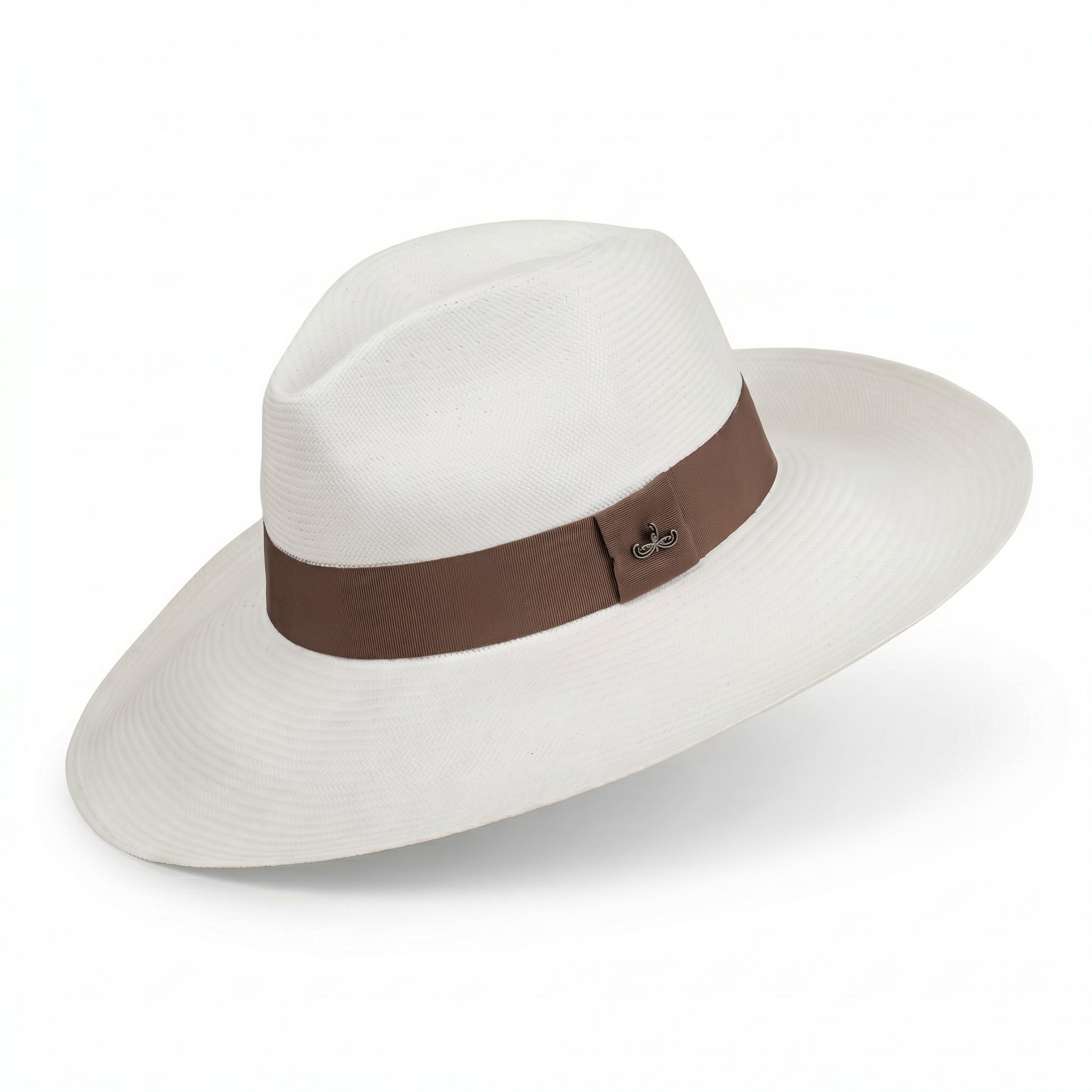Saint-Tropez Classic White Club. wide-brim Panama; colors: white; source image reviewed in visual-sheet-05 item 87